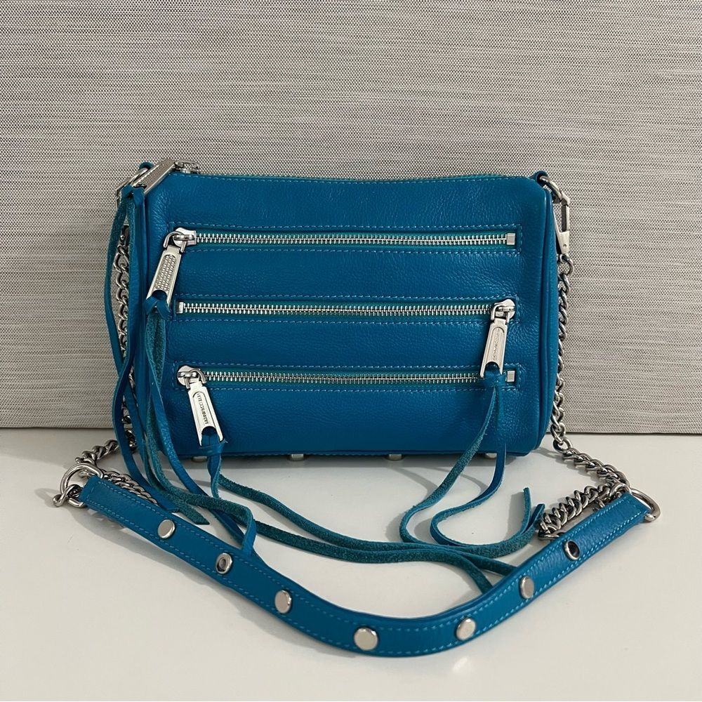 Rebecca Minkoff Blue Leather Crossbody